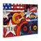 Stupell Industries Rockstar Americana Music Tribute Canvas Wall Art